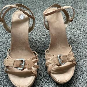 Aerosole Cork Sandals